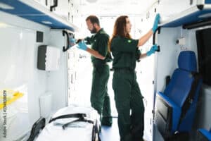 allestimento interno ambulanza
